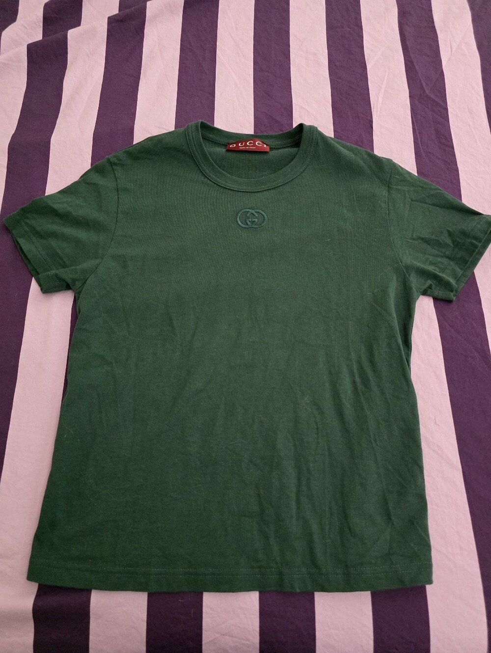 New Green Gucci T-shirt W/tags, Box, & Bag